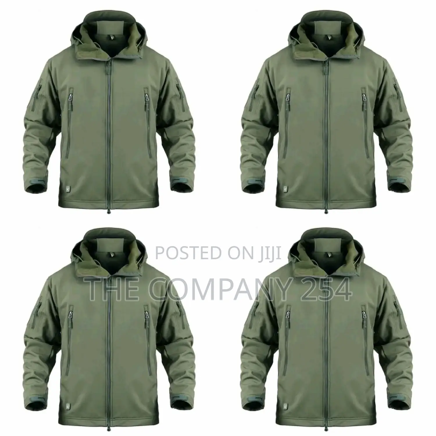 Tactical Outdoor Soft Shell Fishing Hiking Jacket Men Army