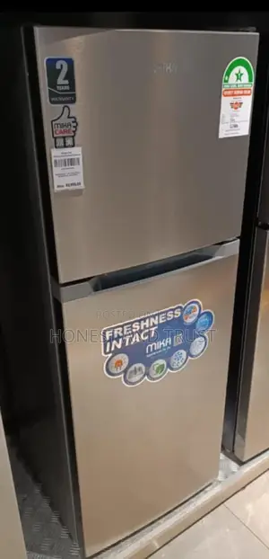 Mika 138 Litres Double Door Refrigerator