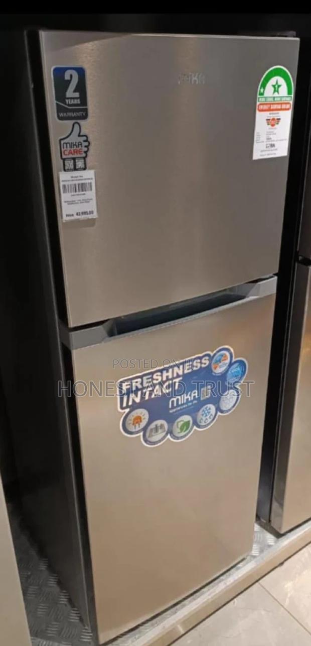 Mika 138 Litres Double Door Refrigerator