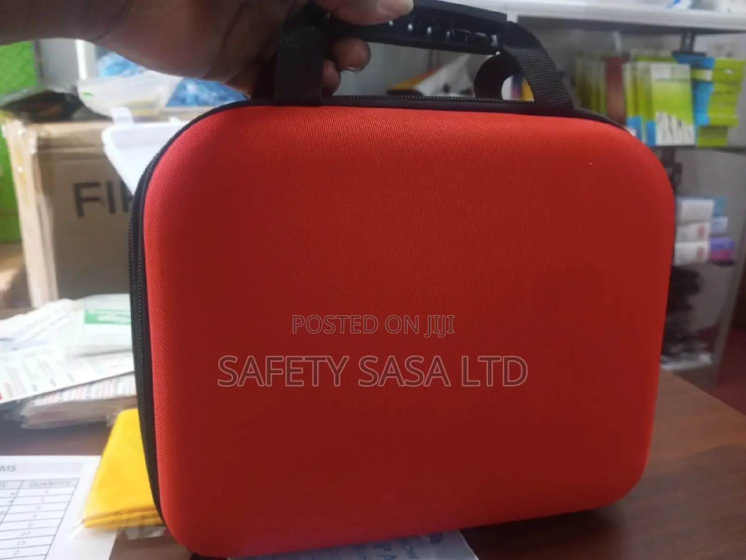 First Aid Kit Canvas Bag