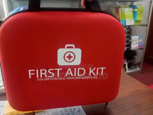 First Aid Kit Canvas Bag