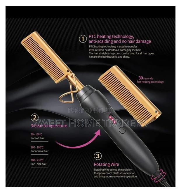 Electric Hot Comb - main view