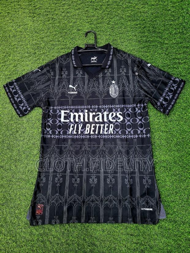 Ac Milan Black Pleasure Kit 23/24