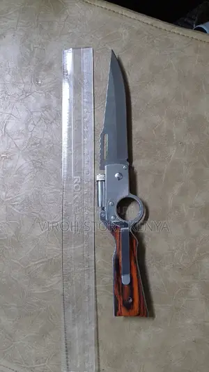 Foldable Pen Knife With Torch and Belt Clip
