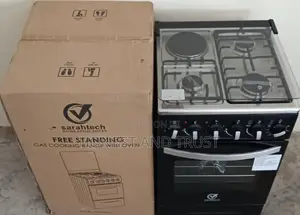 3+1 Sarahtech 50×50 Standing Cooker With Electric Oven