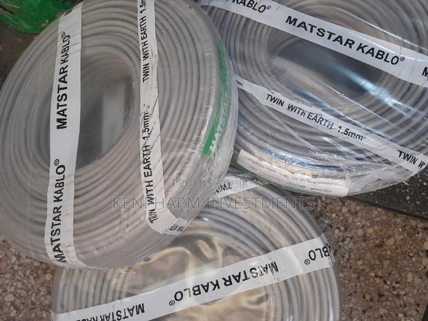 1.5mm Twin With Earth Electrical Wiring Cable:- Mt098