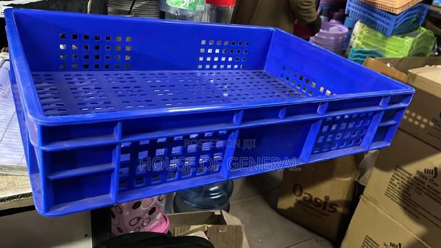 Half Plastic Crate