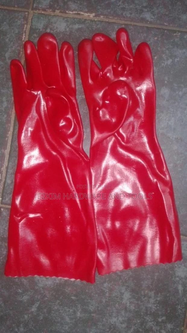 Red 14" Gloves - main view