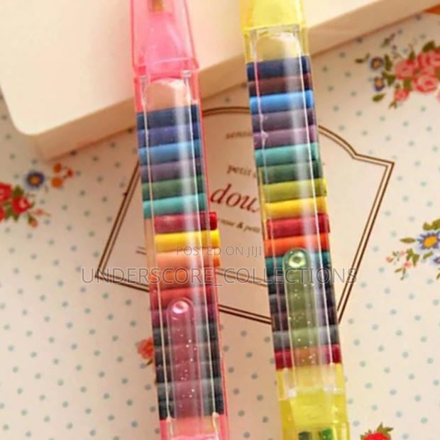 20 Colour Crayon Pen - thumbnail 3
