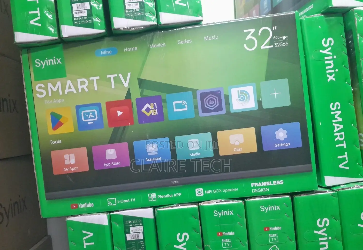 32 Inch Syinix Smart TV New