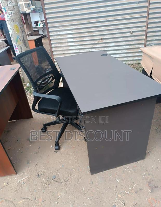 Office Desk and Chair - main view