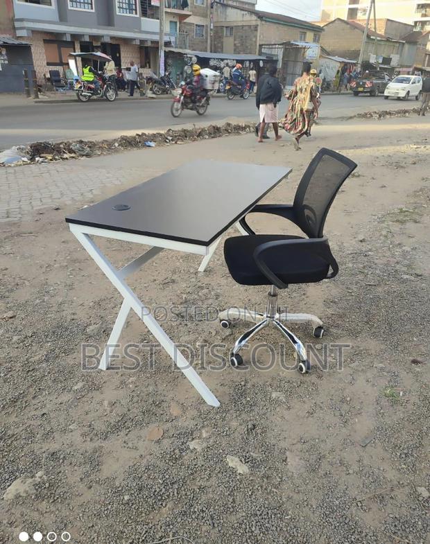 Office Table and Chair - main view