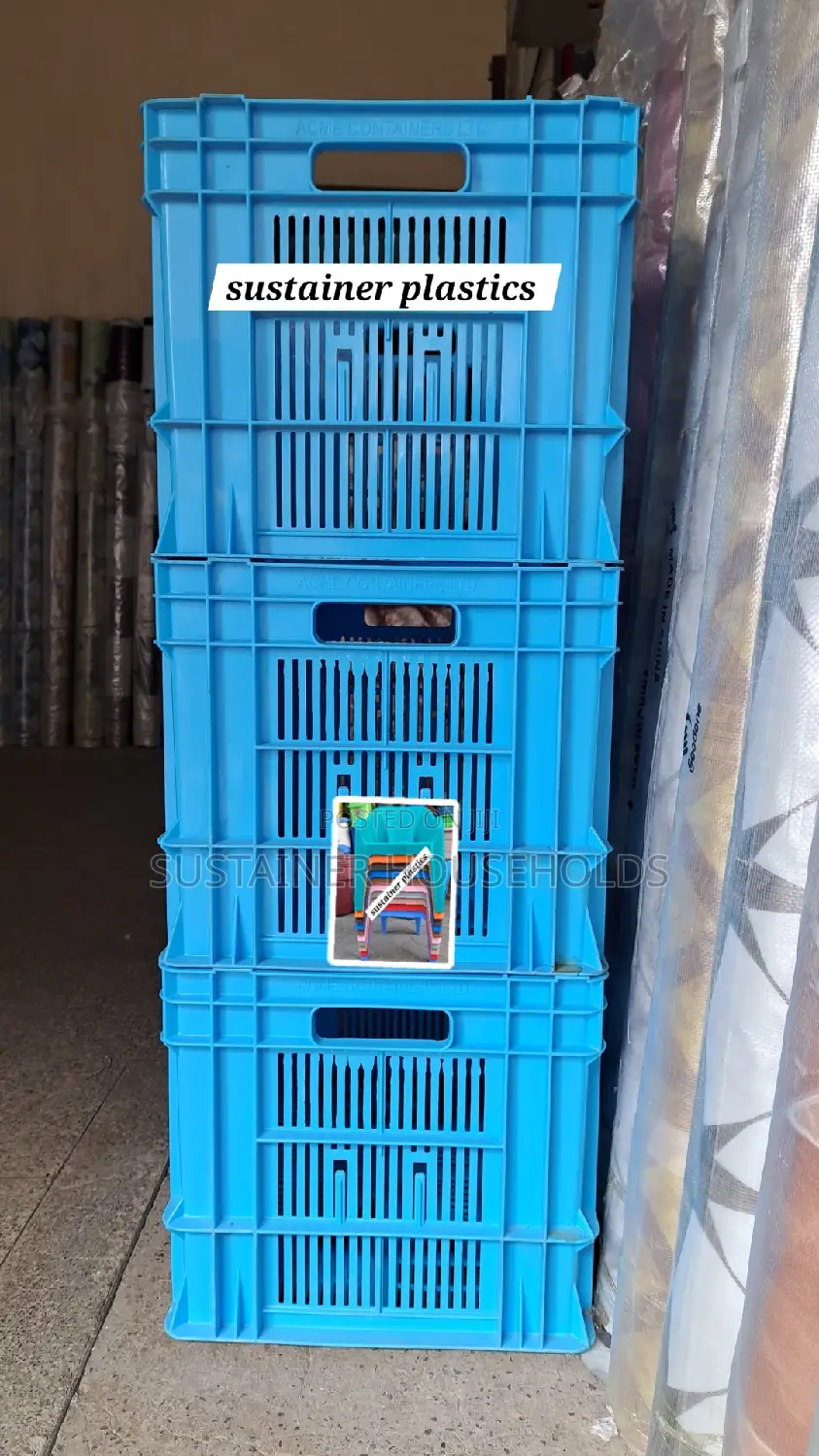 Extra Large Plastic Crates Now Available