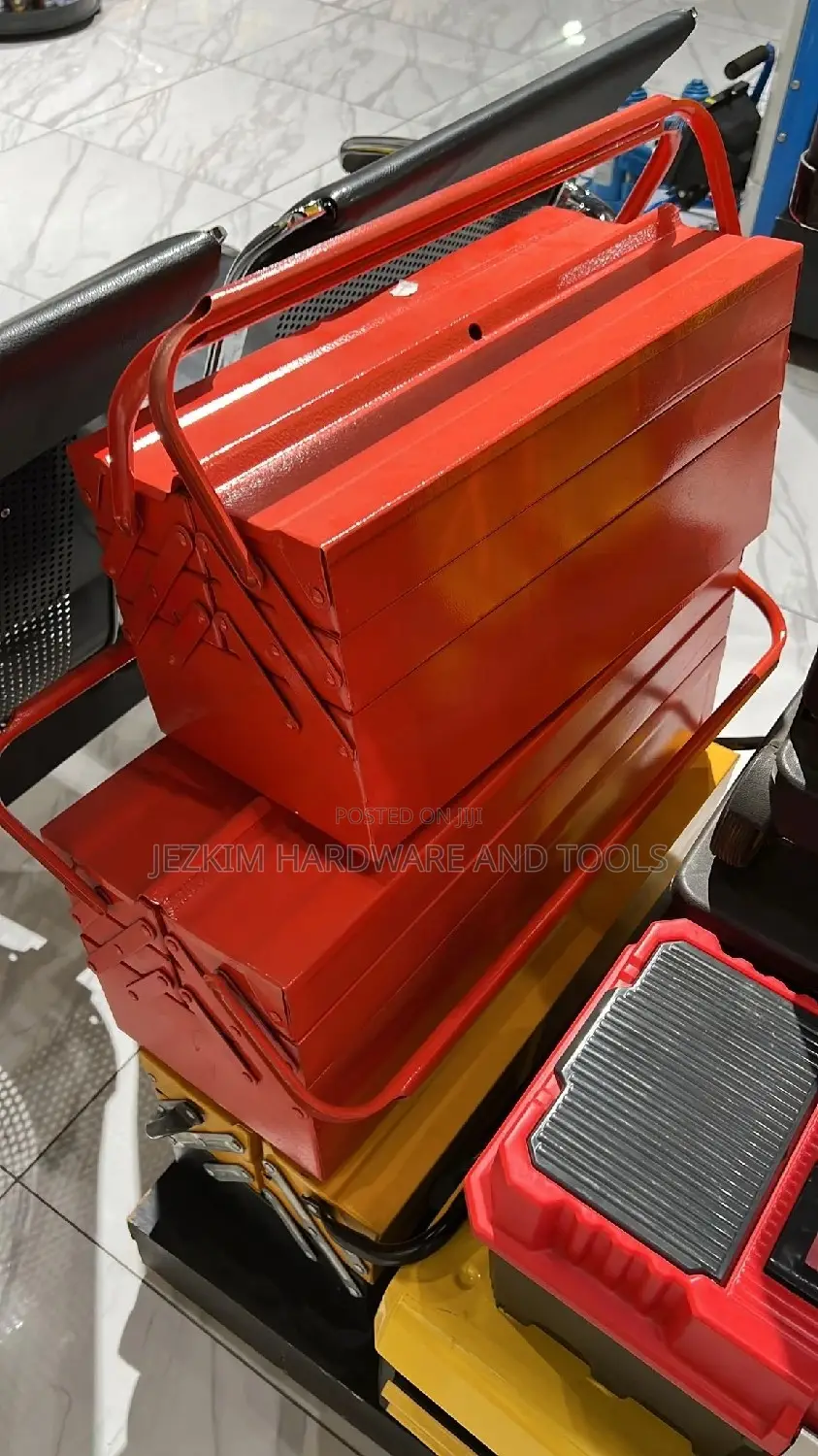 Steel Tool Box 5trays