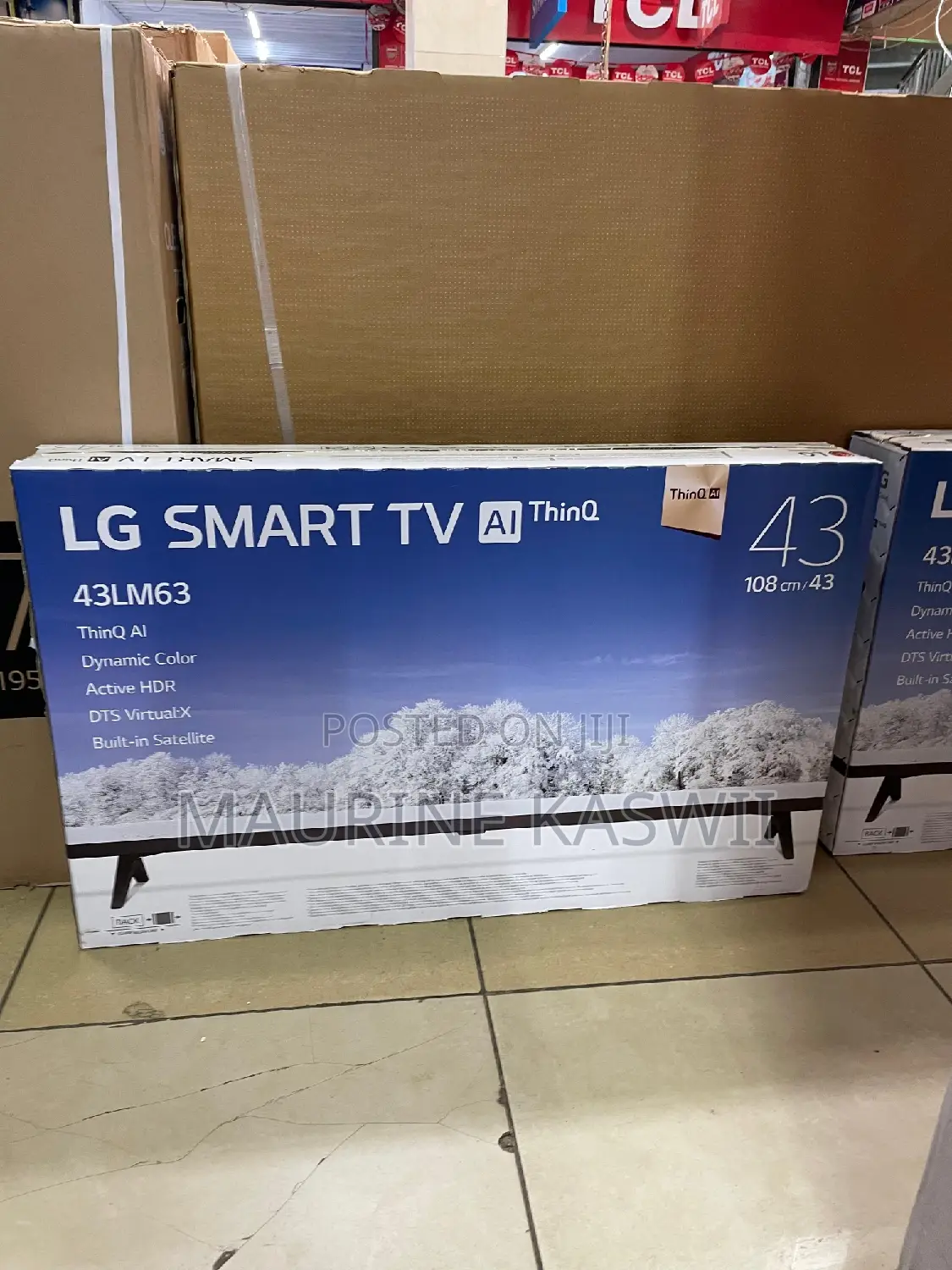 LG 43 Inch FHD 43lm6370