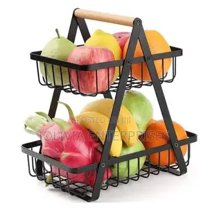 Metallic Fruit Basket