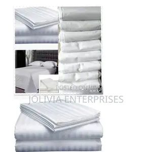 Satin White Hotel Quality Bedsheets