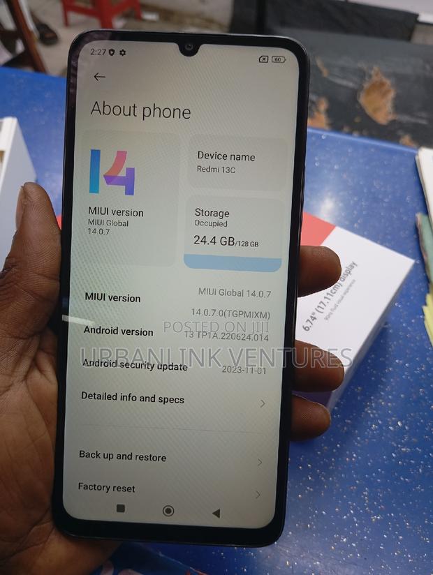 New Xiaomi Redmi 13C 128 GB Black