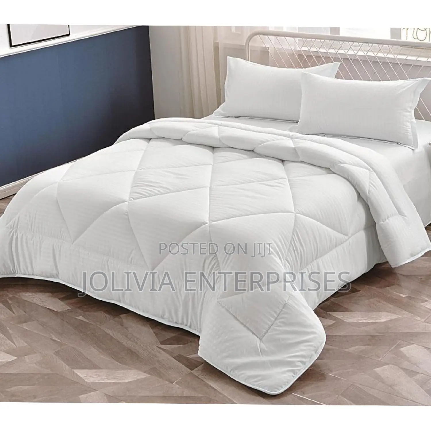 White Stripes Duvet Sets
