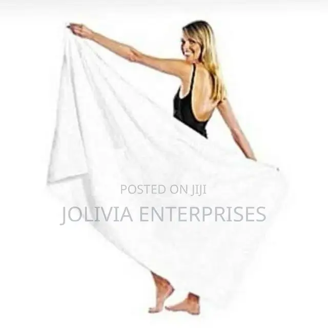 Hotel White Cotton Towels