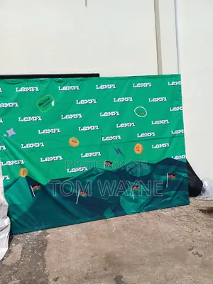Backdrop Media Banners Size 3m by 2.25