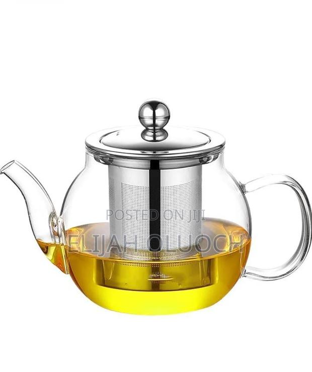 Borosilicate Kettle With Sieve Round - main view