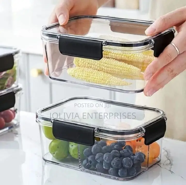 Clear Acrylic Fridge Storage Containers