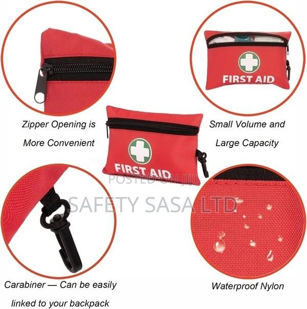 Mini First Aid Kit 100 Pieces Set Portable Small - thumbnail 2