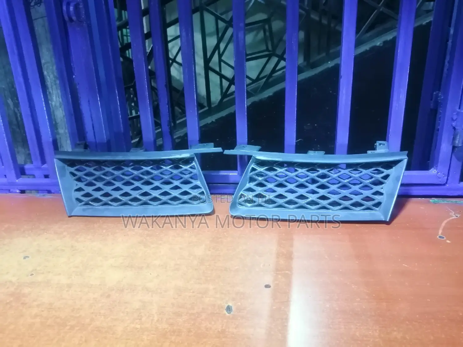 Nissan Wingroad Y12 Bumper Grilles, Clean Ex Japan