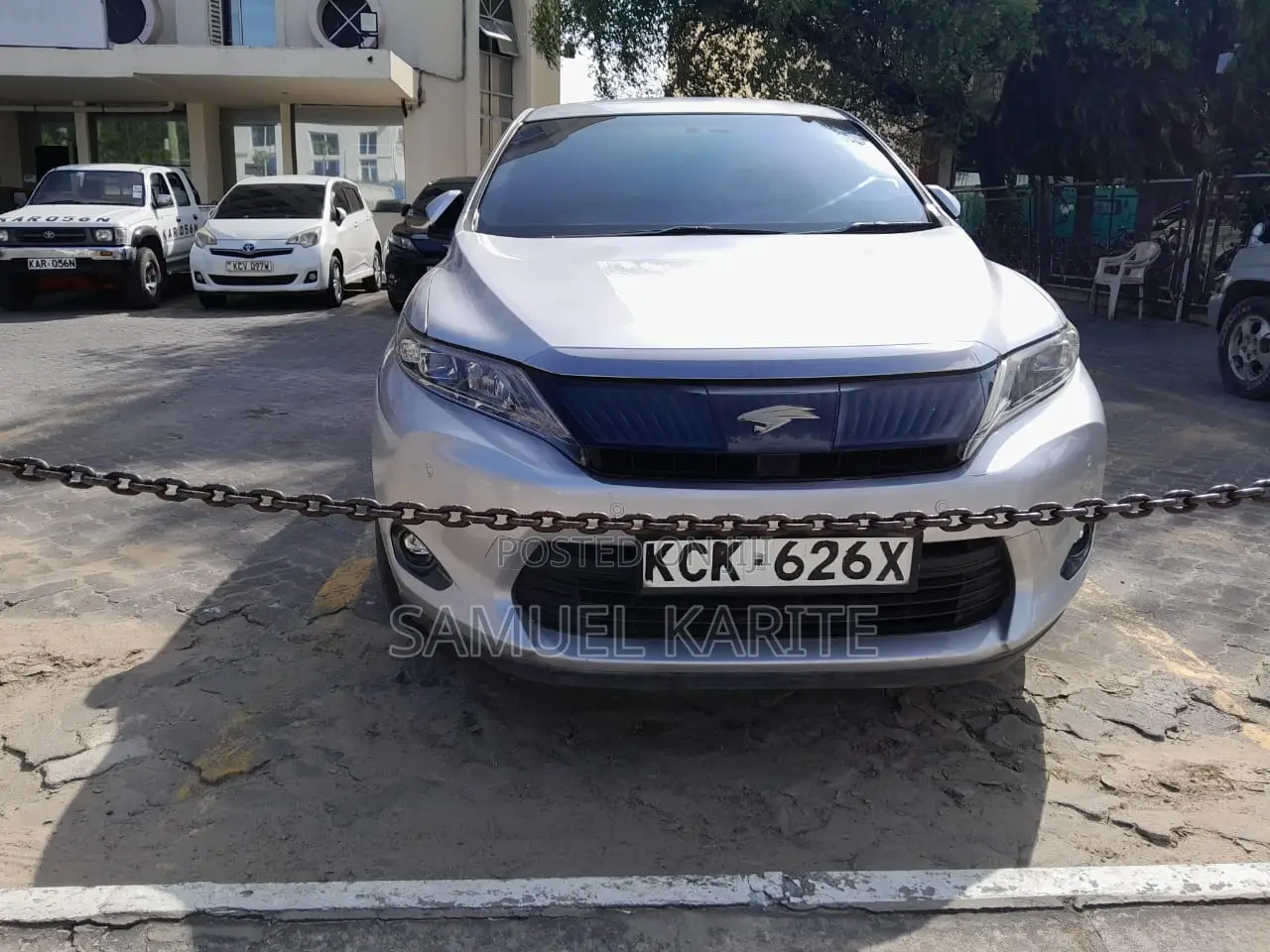 Toyota Harrier 2014 Silver
