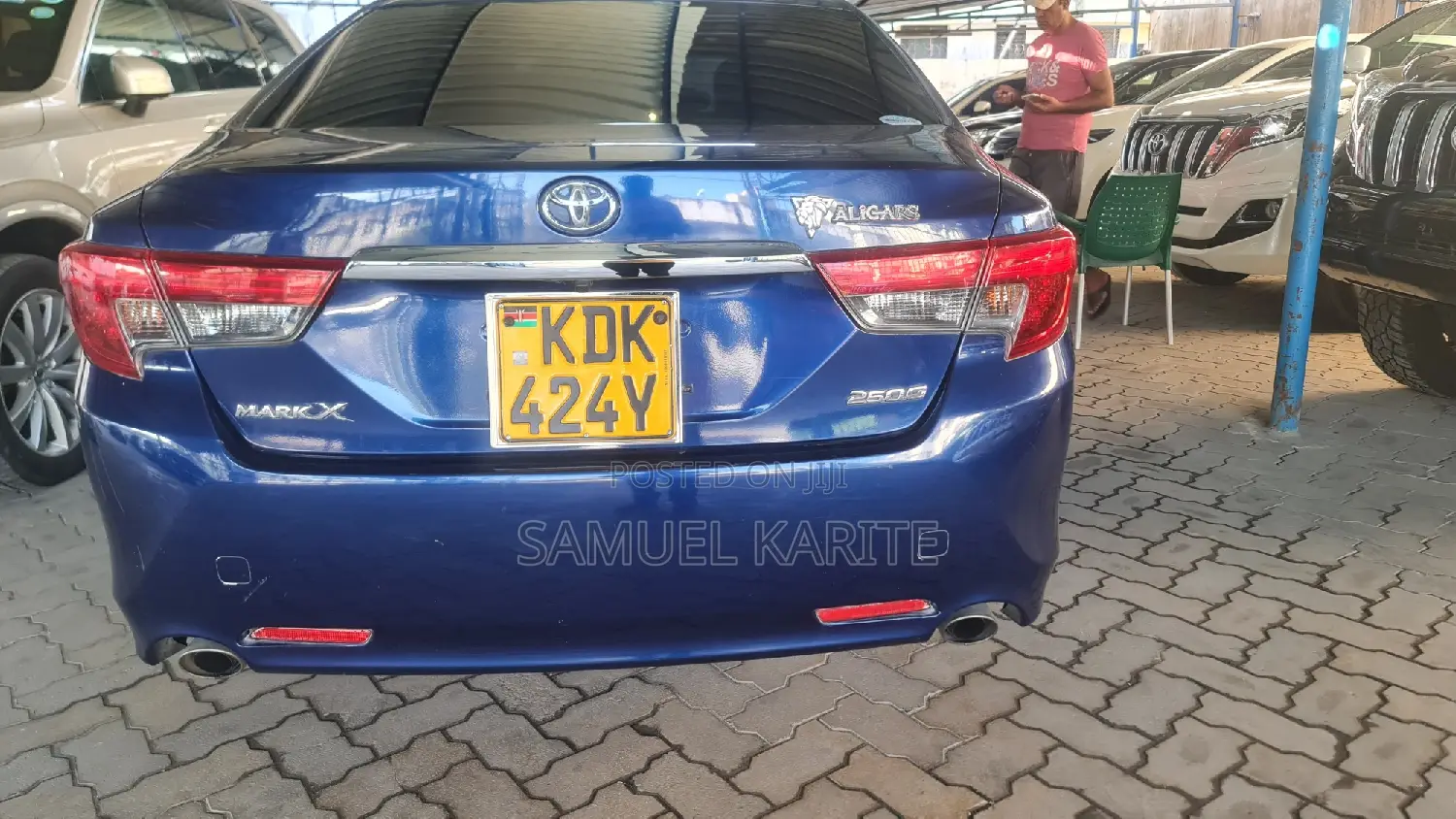 Toyota Mark X 2015 Blue