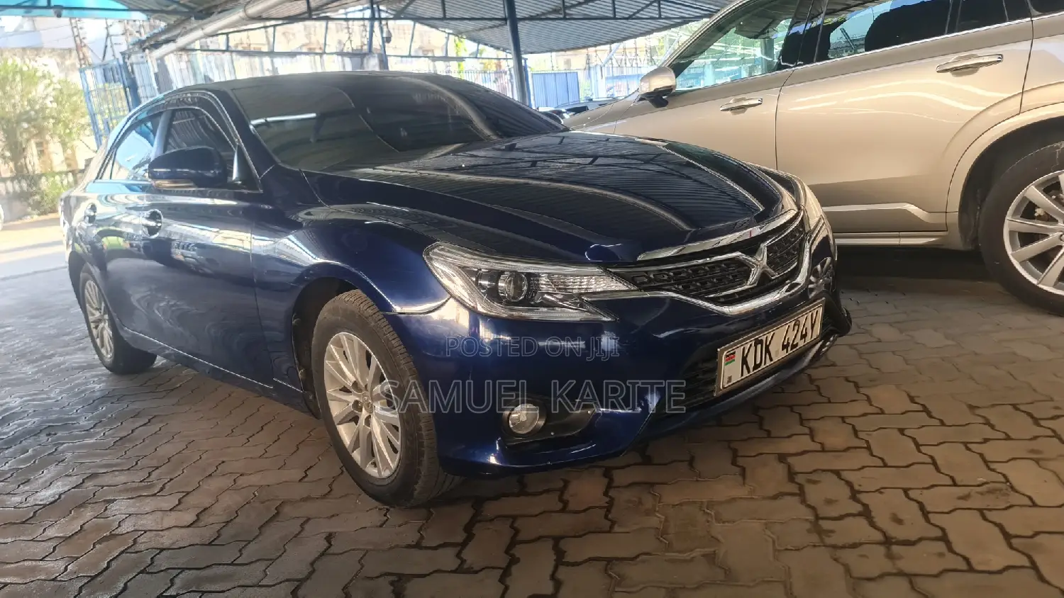 Toyota Mark X 2015 Blue