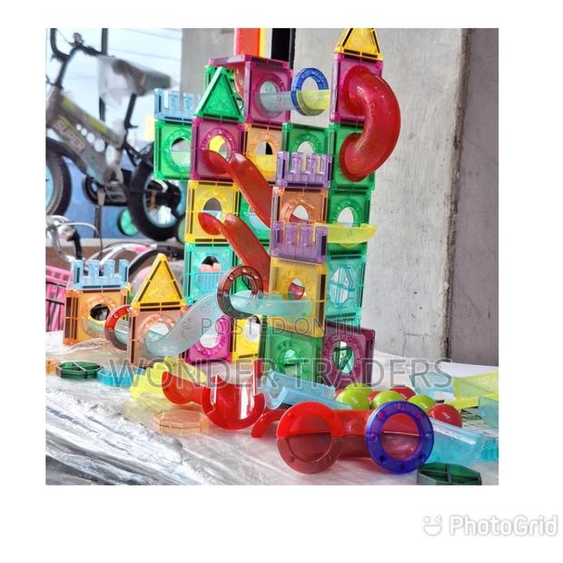 69pcs Magnetic Blocks/Magnetic Plate Ball Pipe - main view