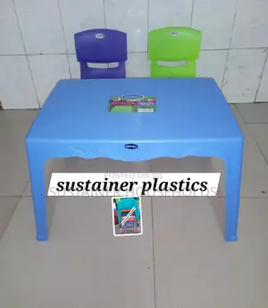 Kids Plastic Chairs and Table Set