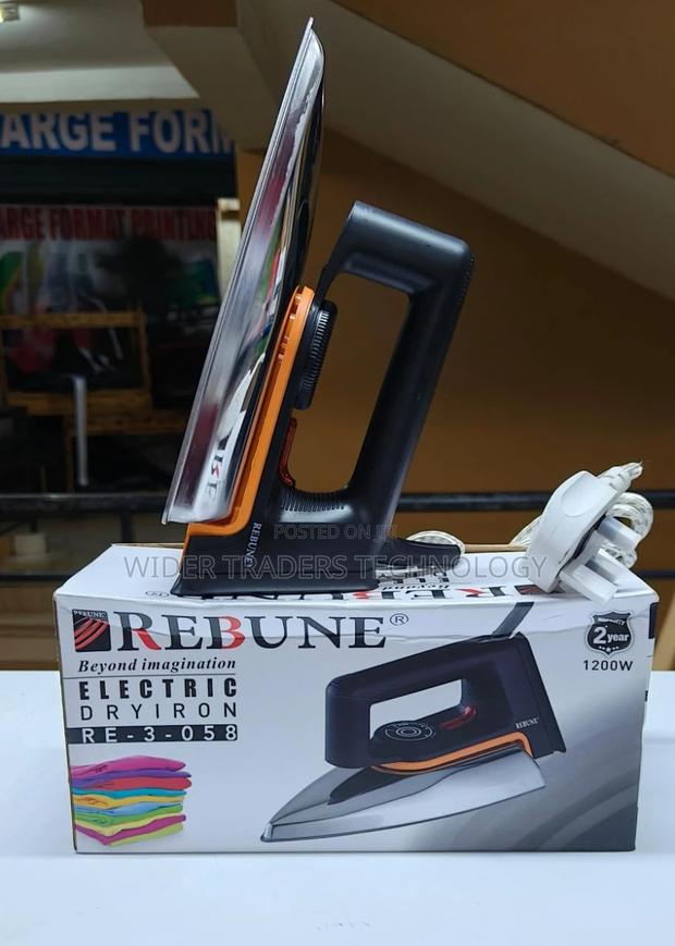Rebune Electric Dry Iron Box RBN Non-Stick Coating