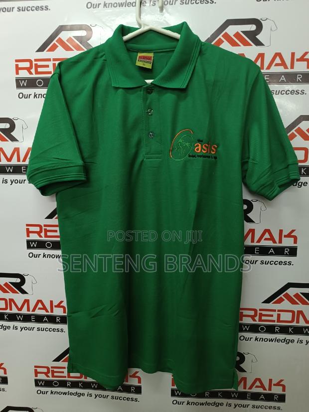 Green Polo T-Shirts Branded - thumbnail 2