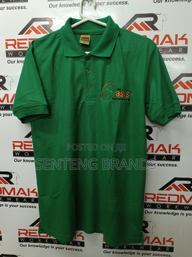 Green Polo T-Shirts Branded - thumbnail 3