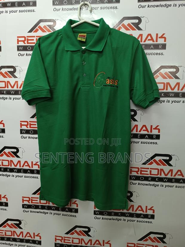 Green Polo T-Shirts Branded - thumbnail 5