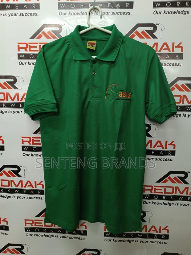 Green Polo T-Shirts Branded - thumbnail 4