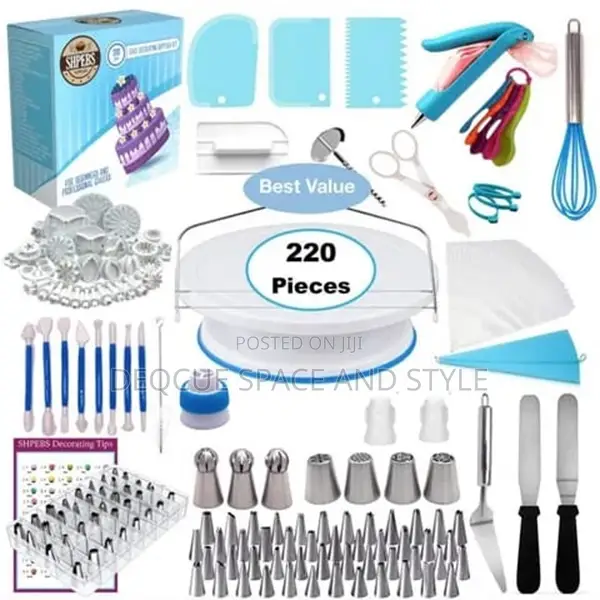 220pcs Cake Decorating Kit in Nairobi Central Kitchenware & Cookware