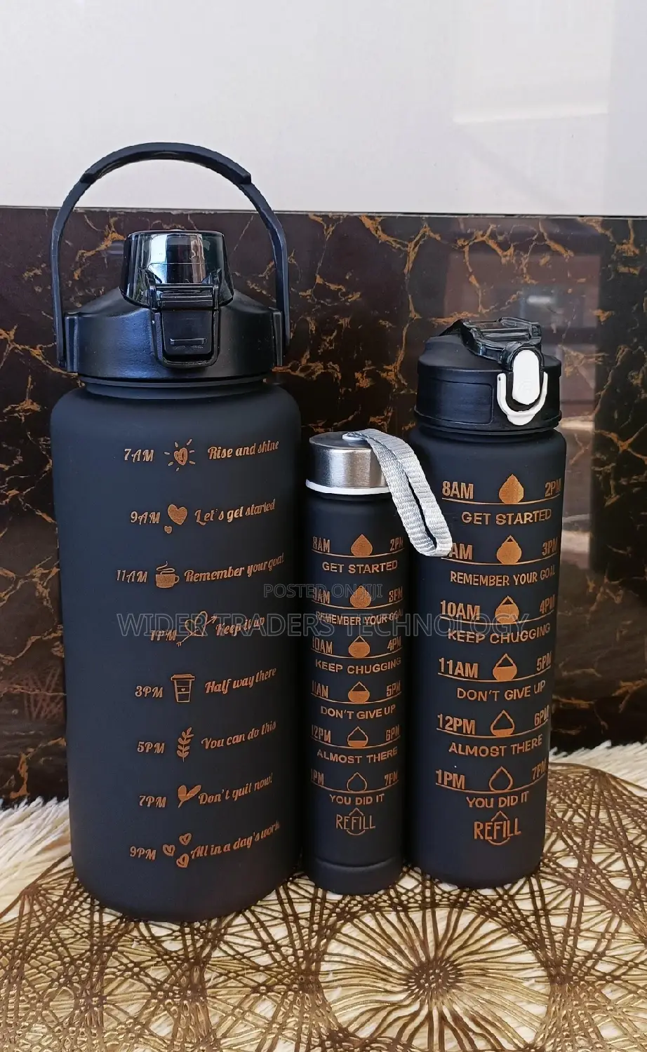 Motivational Bottles
3 in One