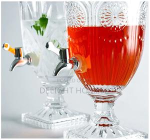 Thick Clear Glass 3L Juice Dispenser - thumbnail 2