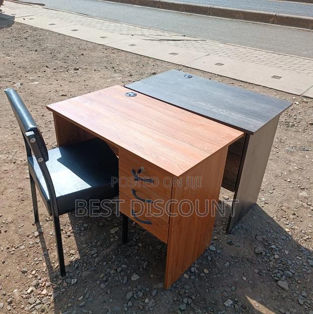 Office Desk and Chair - main view