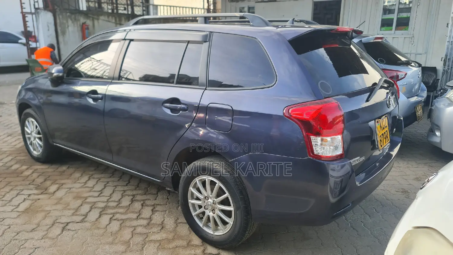 Toyota Corolla Fielder 2013 Blue