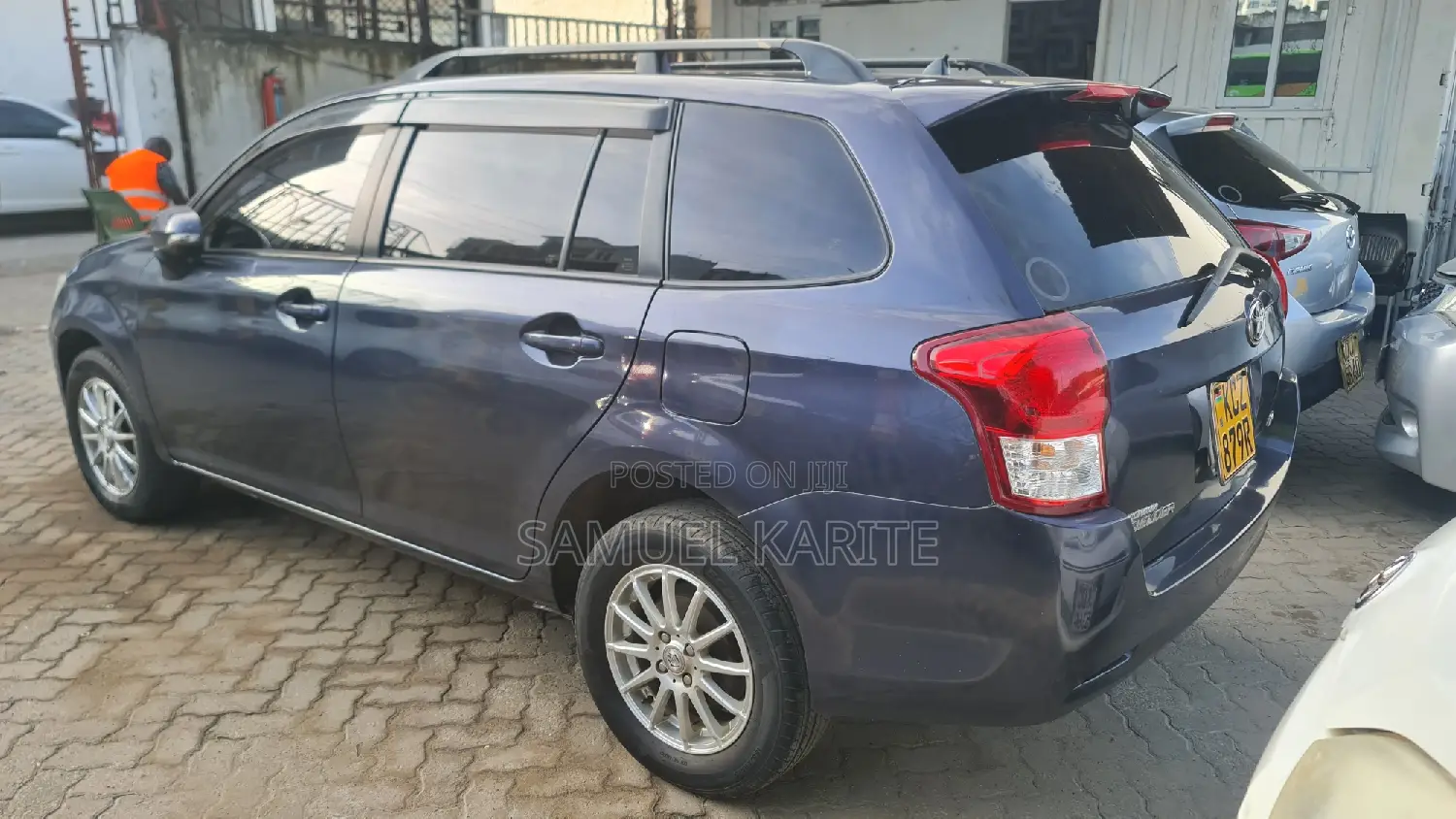 Toyota Corolla Fielder 2013 Blue