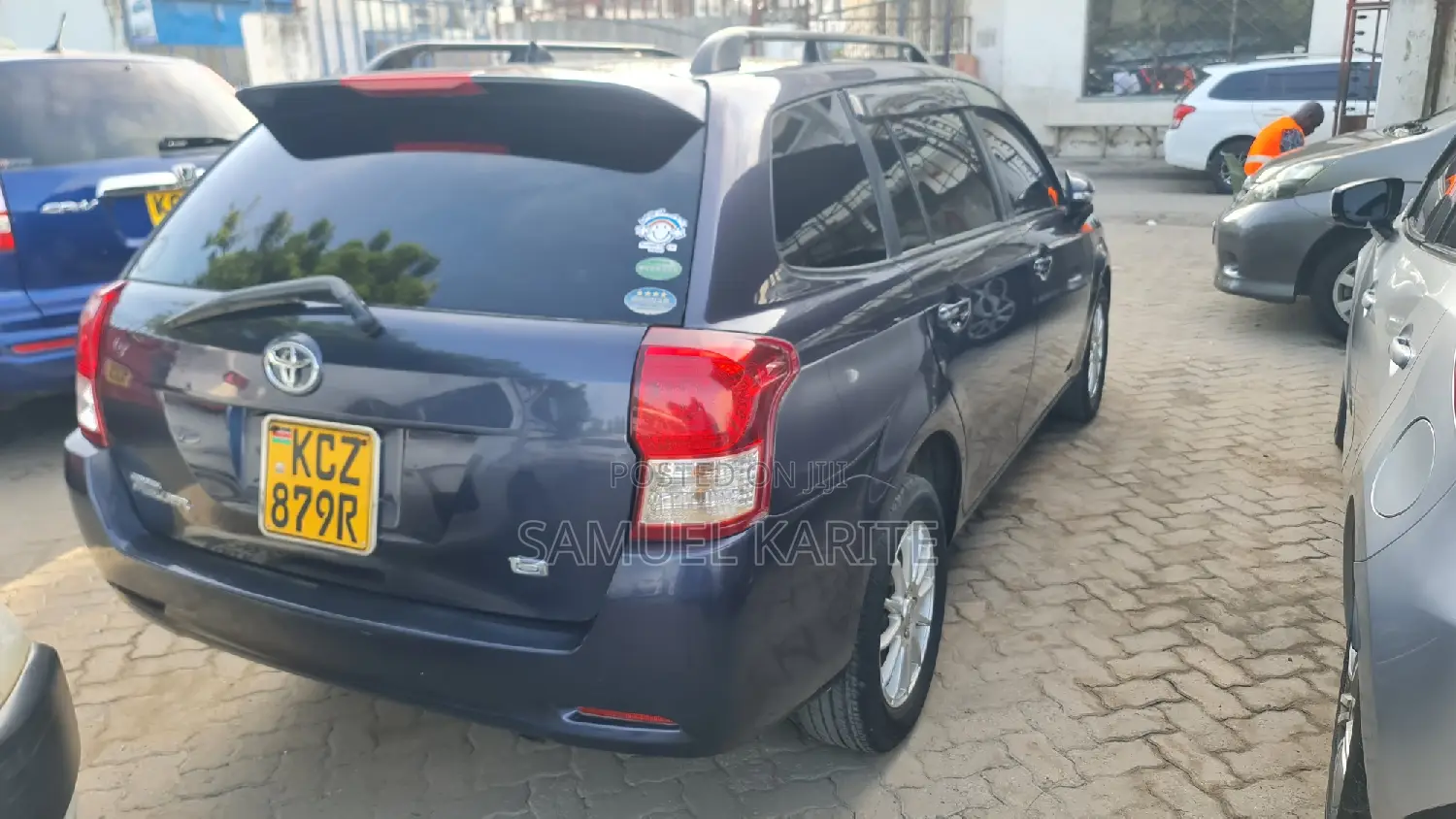 Toyota Corolla Fielder 2013 Blue