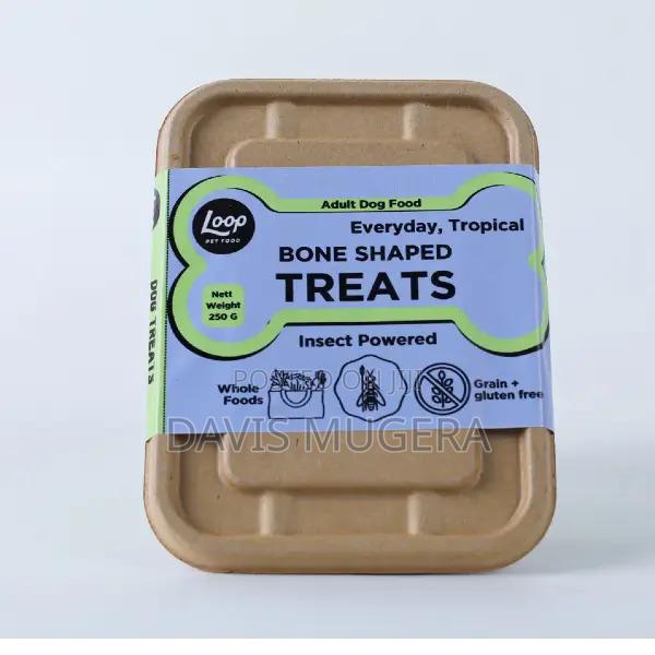 Loop Insect-Powered Dog Treats, Bone Shaped - main view