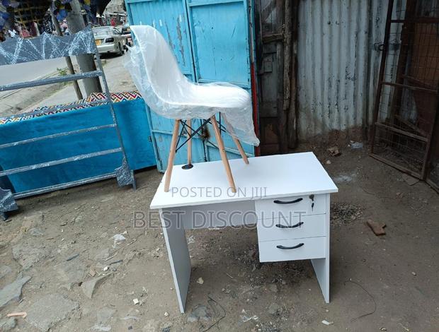 Office Desk and Chair - main view