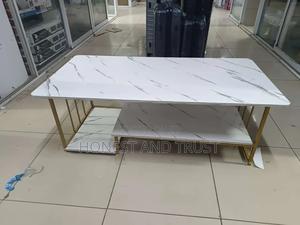 *Modern Luxury Marble Effect Coffee Table* - main view