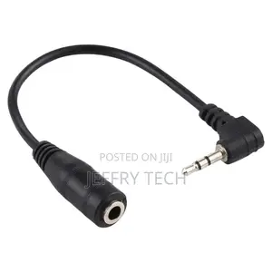 3.5mm Female to 2.5mm Male Headphone Adapter Cable Connector